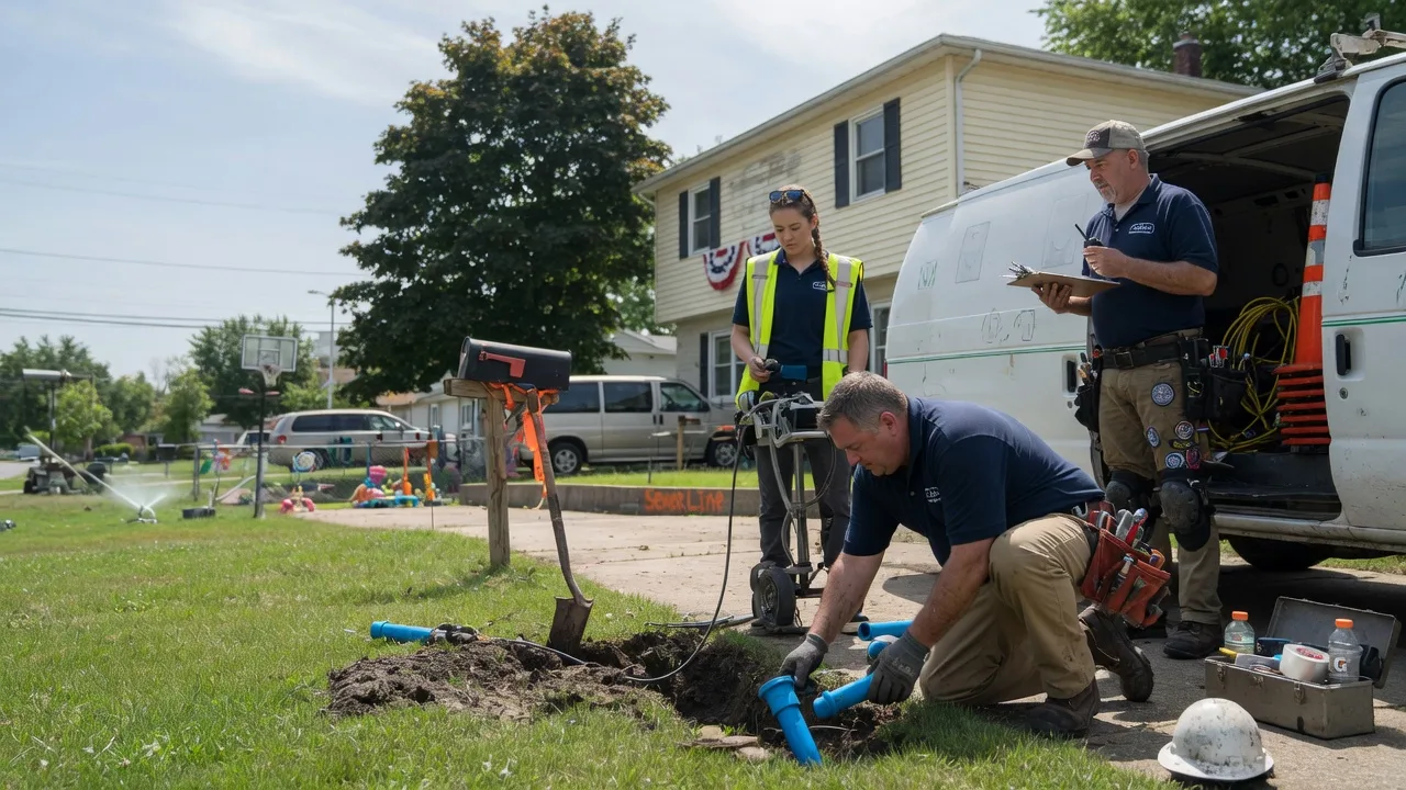 Slab Leak Repair in Rock Creek, OH near me